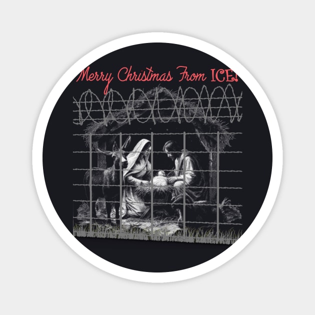 Merry Christmas From ICE! Magnet by Charles's Store 8